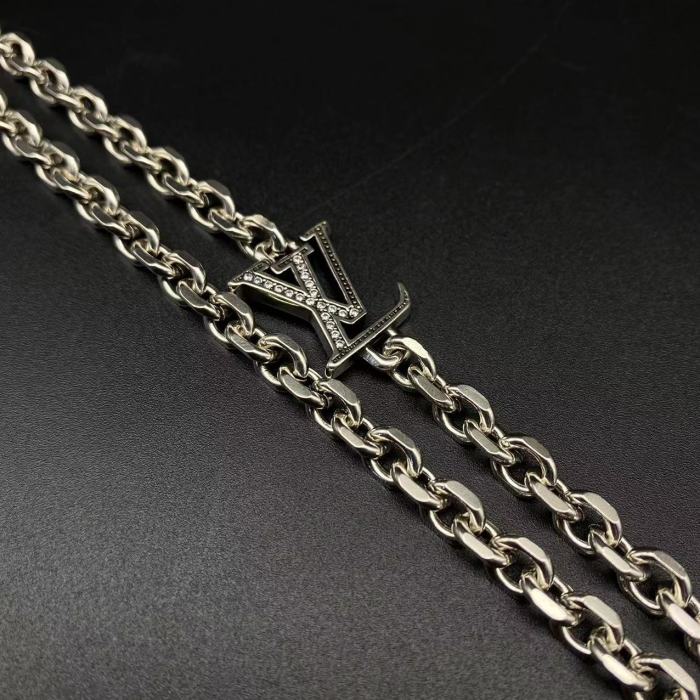 Crow Pendant Military Necklace