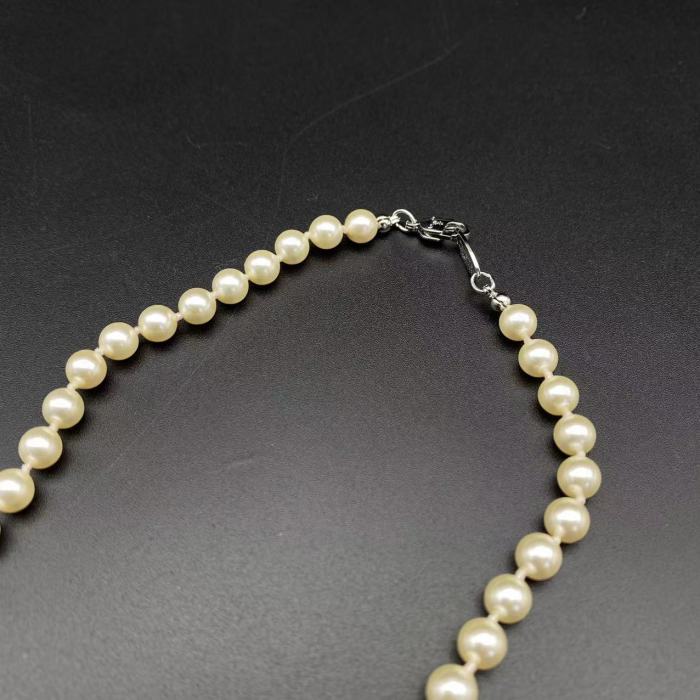 Pink Diamond Pearl Saturn Necklace