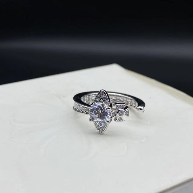 S925 Saturn Open Ring