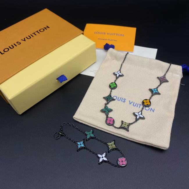 Logo Bracelet Necklace