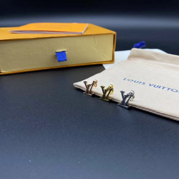 Trichromatic light moderator Logo Earrings