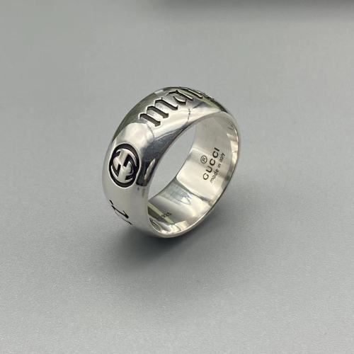 Logo letter ring