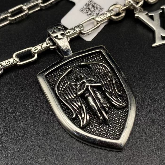 Shield Pendant Necklace