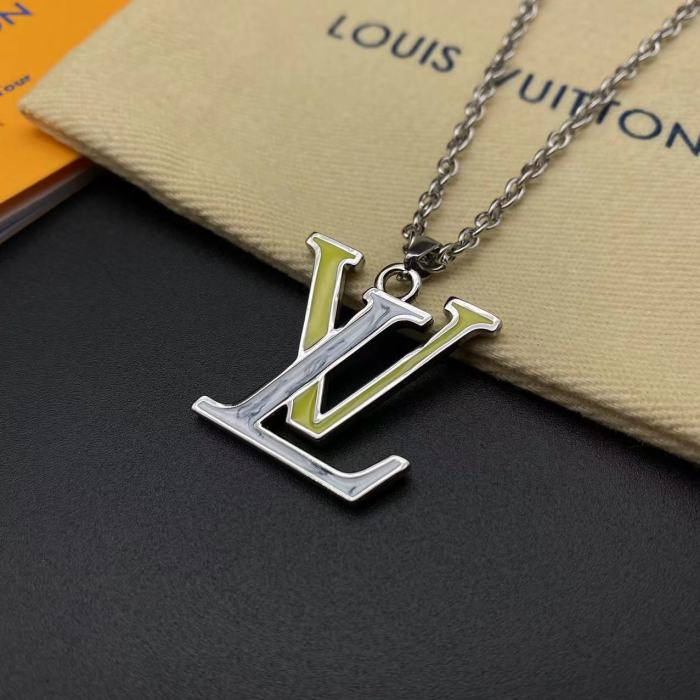 Logo Pendant Necklace