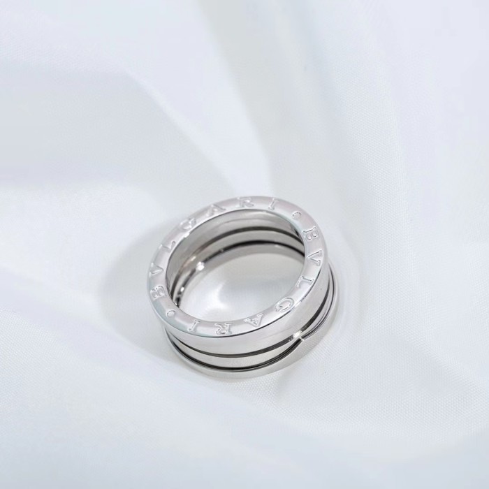 Three color wide small waist ring