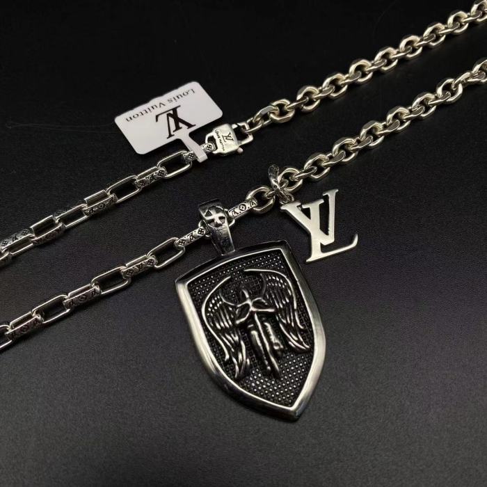 Shield Pendant Necklace