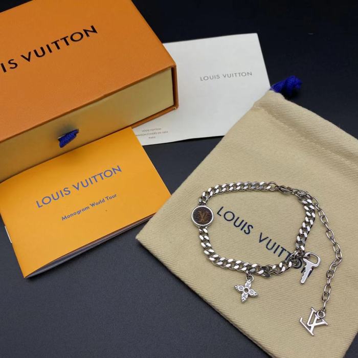 Logo Pendant Bracelet