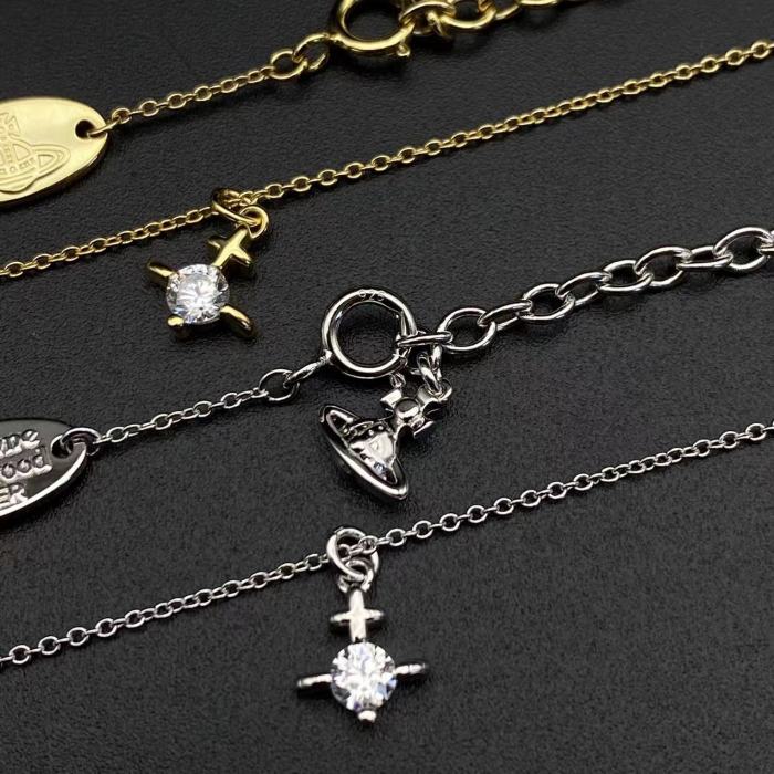 S925 Mini Single Diamond Necklace