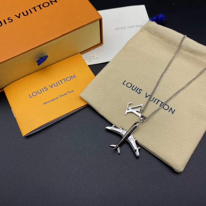 Small plane Pendant Necklace