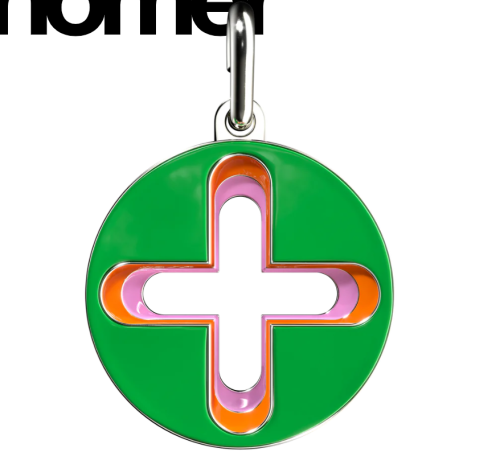 Plus logo necklace