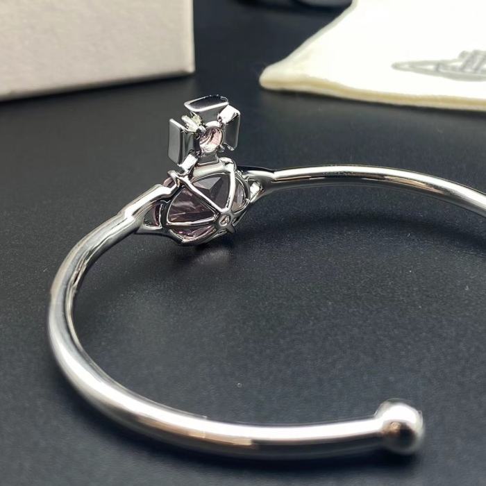 Pink diamond bracelet