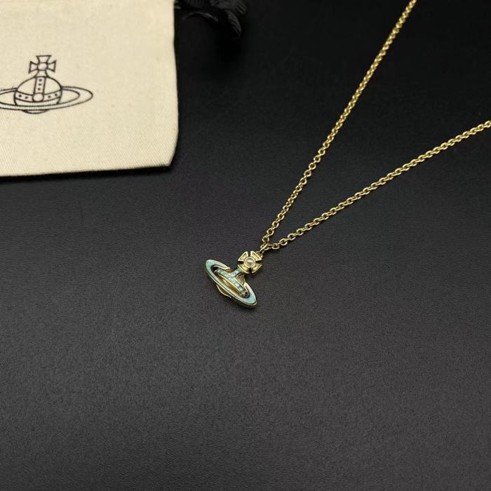 Western Queen Planet pendant necklace