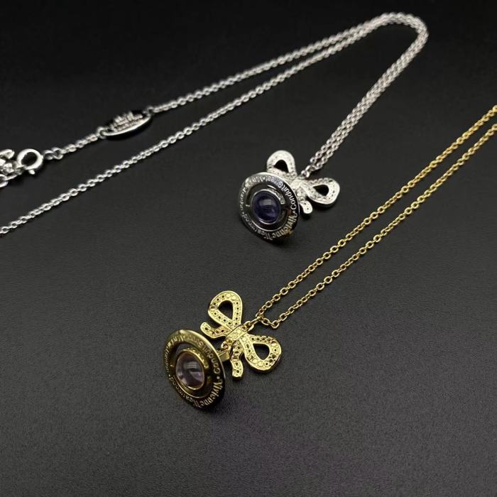 S925 Butterfly Star Necklace