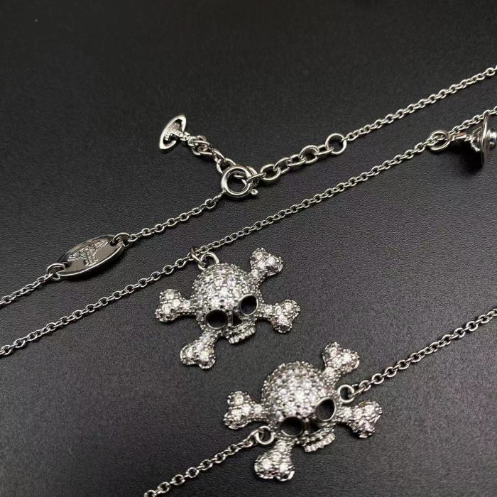 Diamond Skeleton Necklace/Bracelet