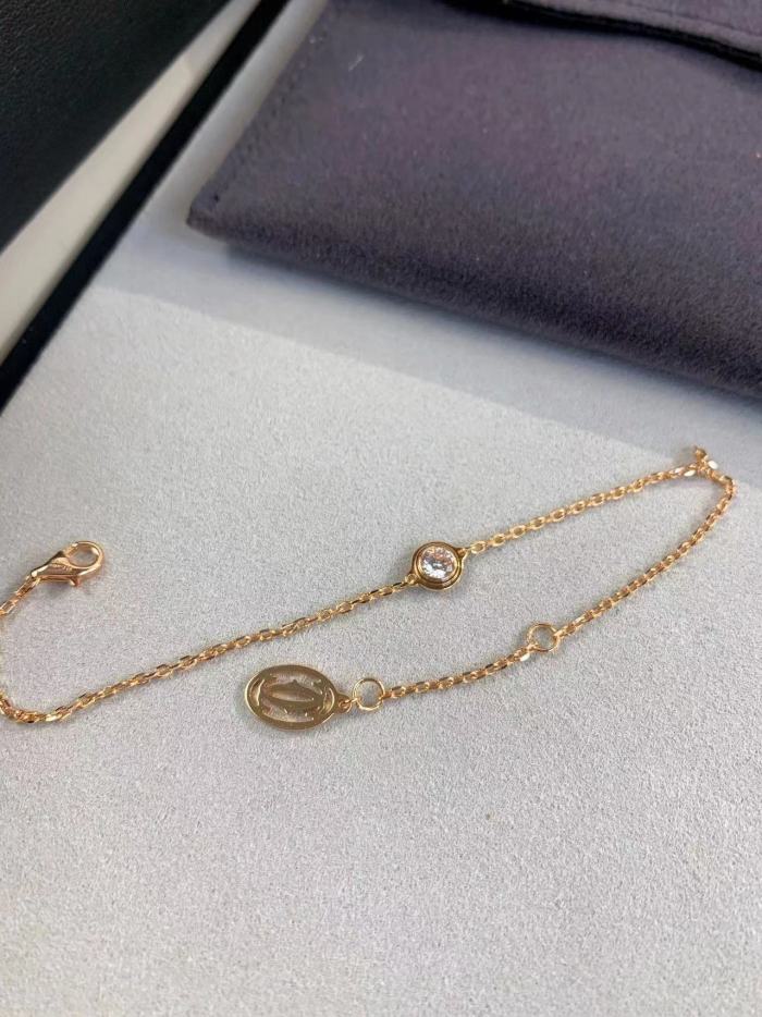 Single Diamond Fine Bracelet