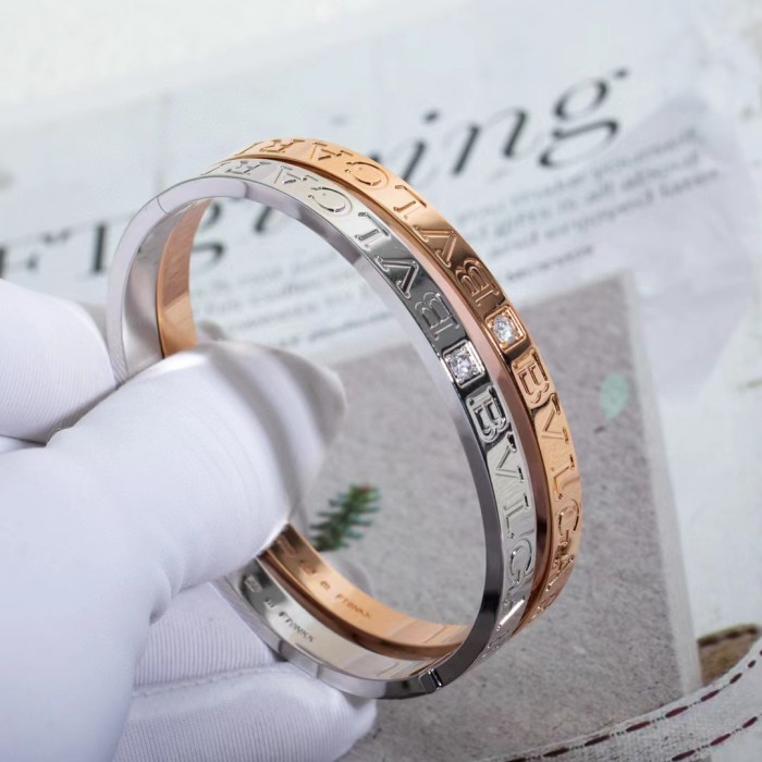 Two color logo letter Bracelet