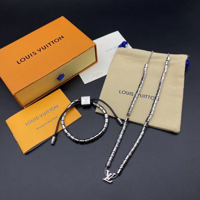 Building block logo Bracelet Necklace