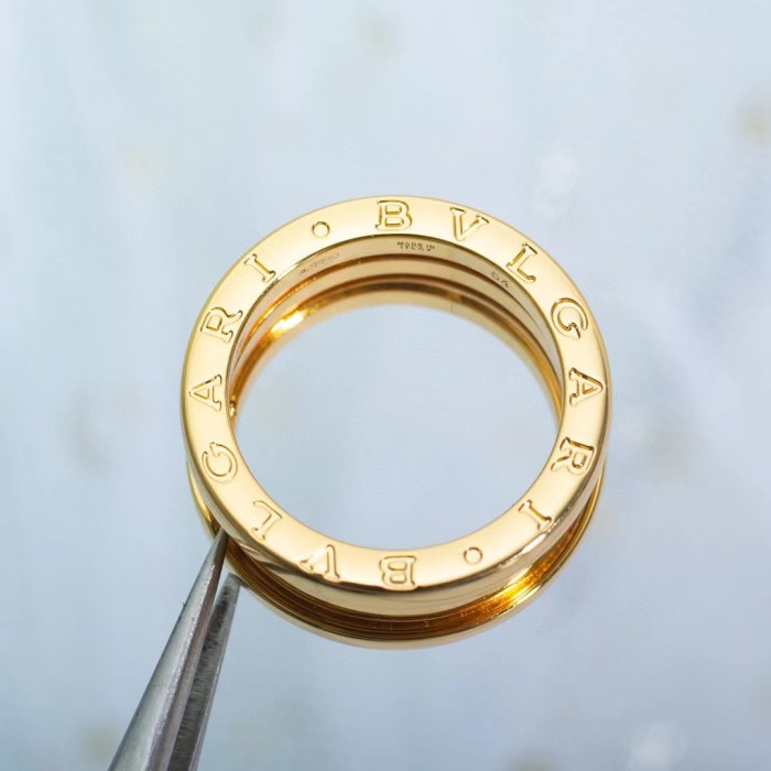 Three color wide small waist ring