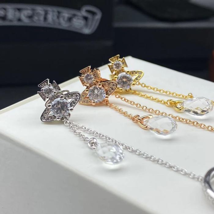 Saturn tassel drill ear clip ear nail