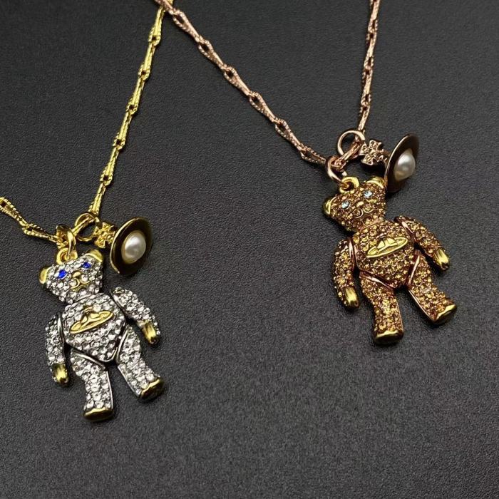 Little Bear Chain Necklace