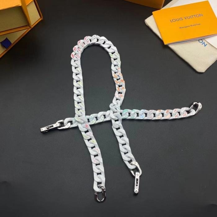 LV骨白手链项链合集