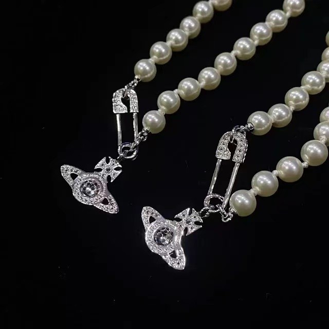 Pearl pin necklace/bracelet