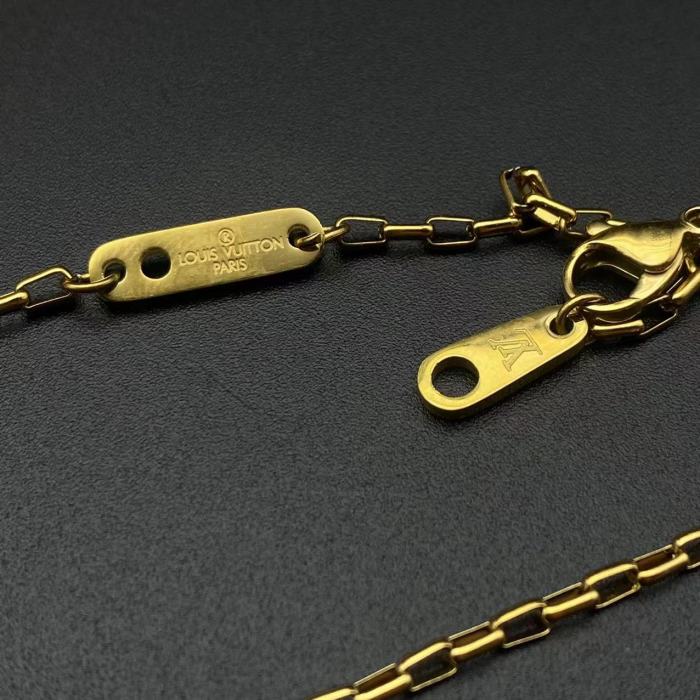 Gold aircraft Necklace