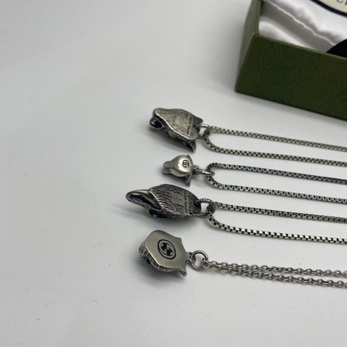 狼牛鸟虎项链