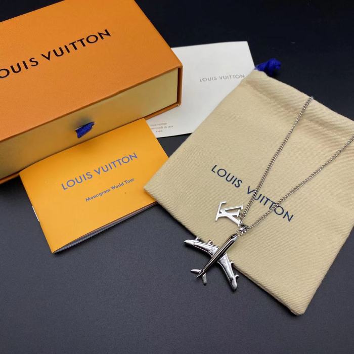 Small plane Pendant Necklace