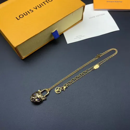 Gold Tiger Head Necklace
