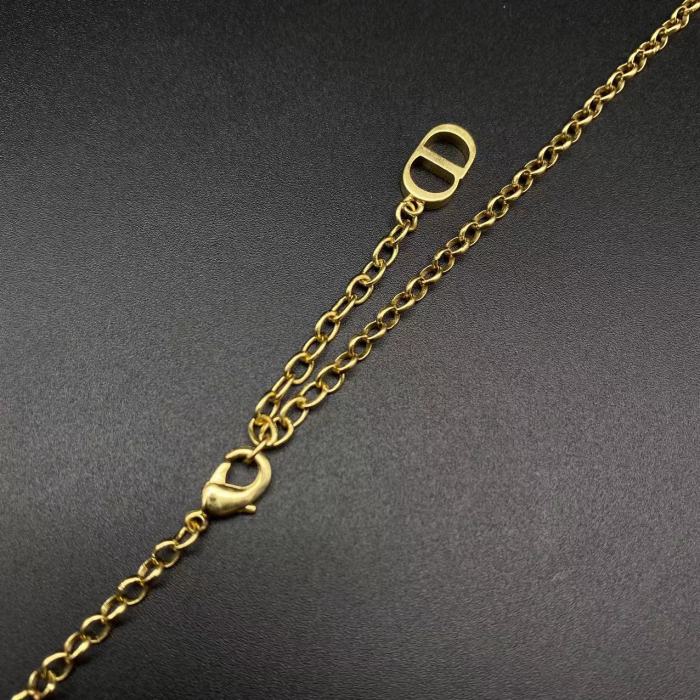 Small Flower Logo Pendant Necklace