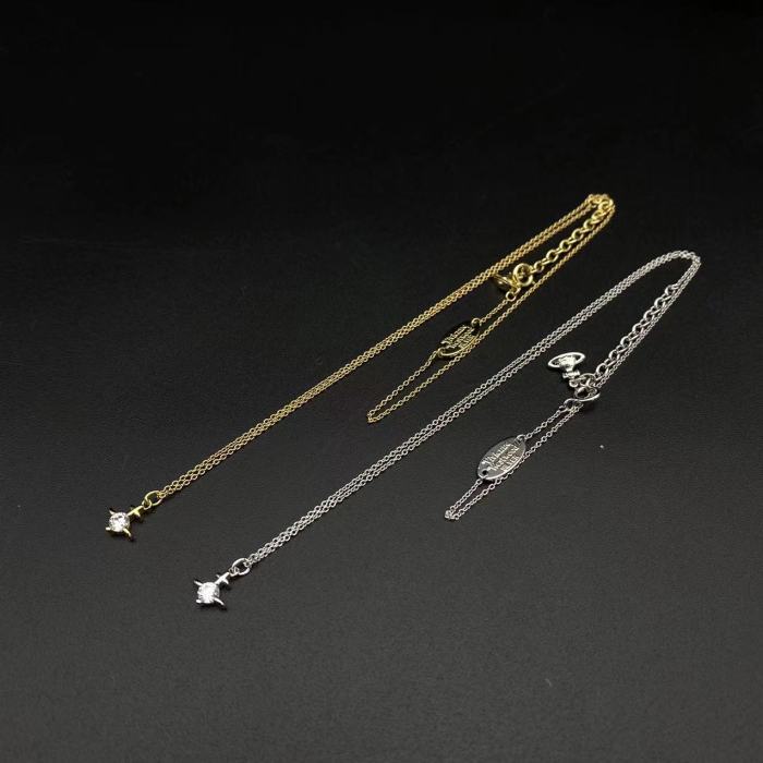 S925 Mini Single Diamond Necklace