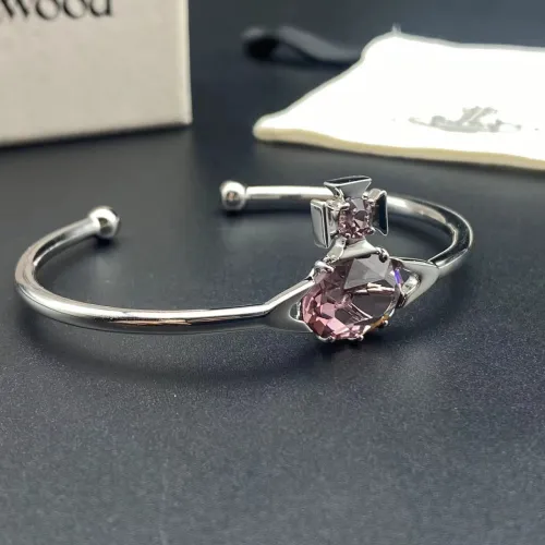Pink diamond bracelet