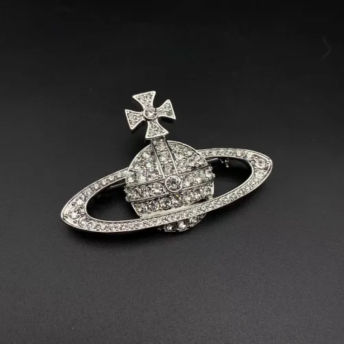 Saturn brooch