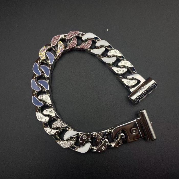 LV三段式手链项链合集