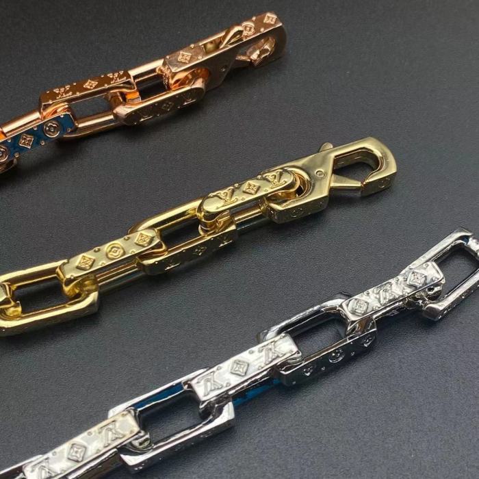 LV三色竹节手链合集