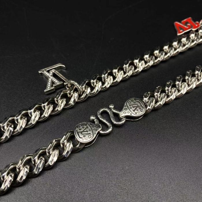 Thai Silver Cuban Necklace