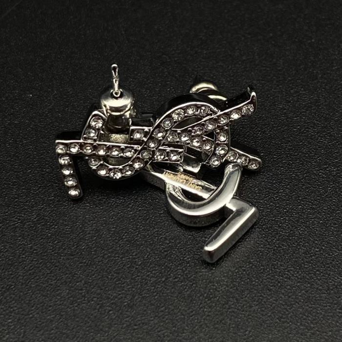 Diamond logo earrings