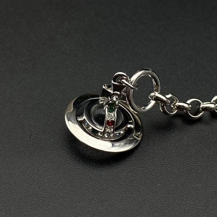 Saturn White Ball Bracelet