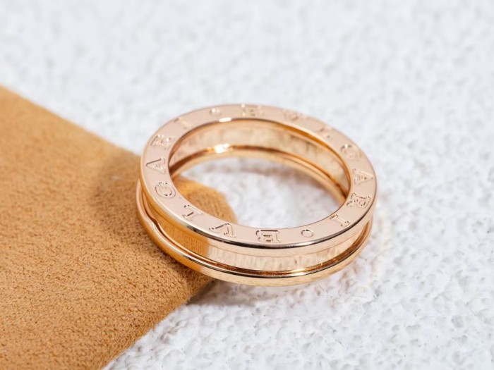 Three color thin small waist ring