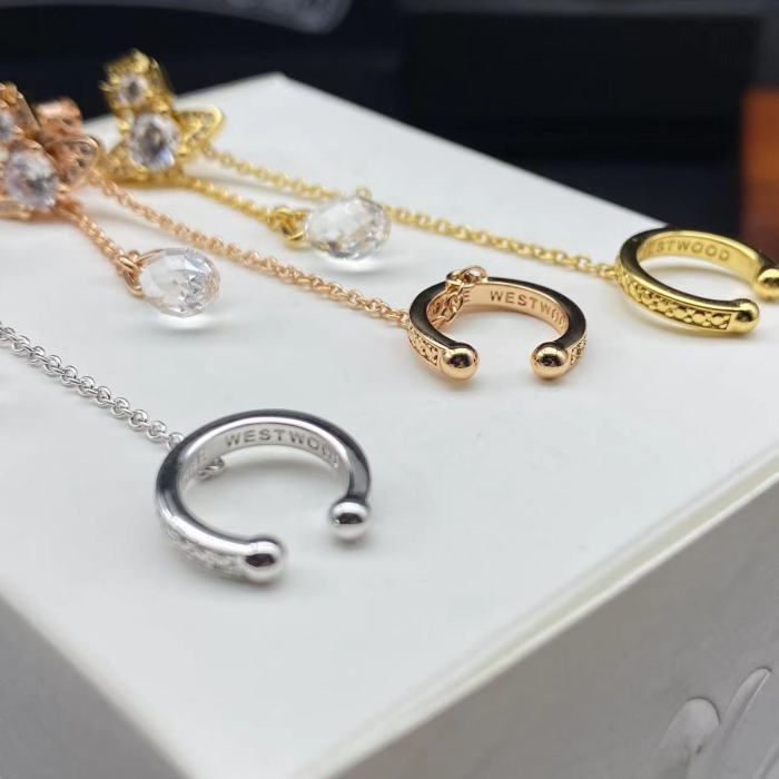 Saturn tassel drill ear clip ear nail