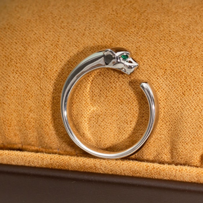 Cheetah Open Ring