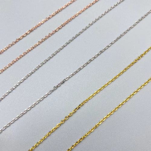 Small man waist Gold Plated Necklace Sterling Silver 925s