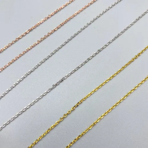 Small man waist Gold Plated Necklace Sterling Silver 925s
