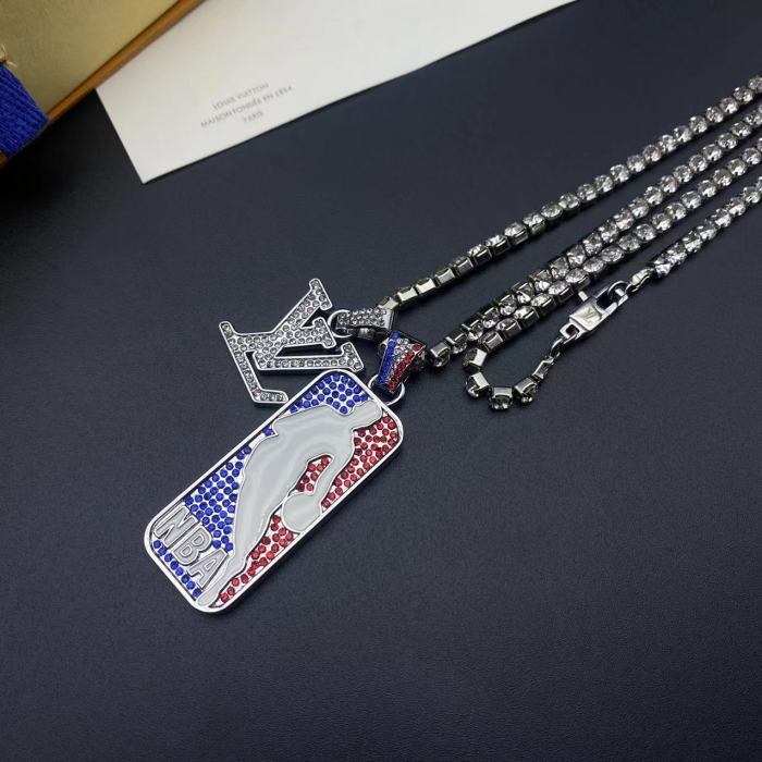 Diamond Pendant Large Necklace