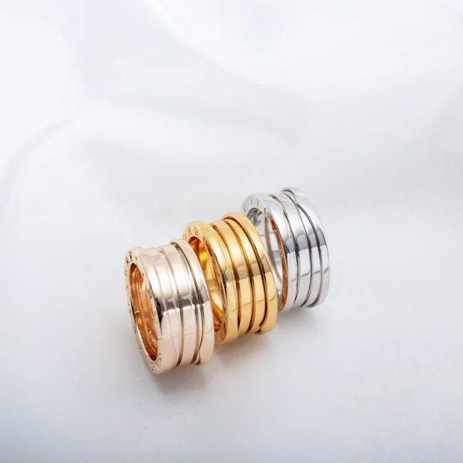 Three color wide small waist ring