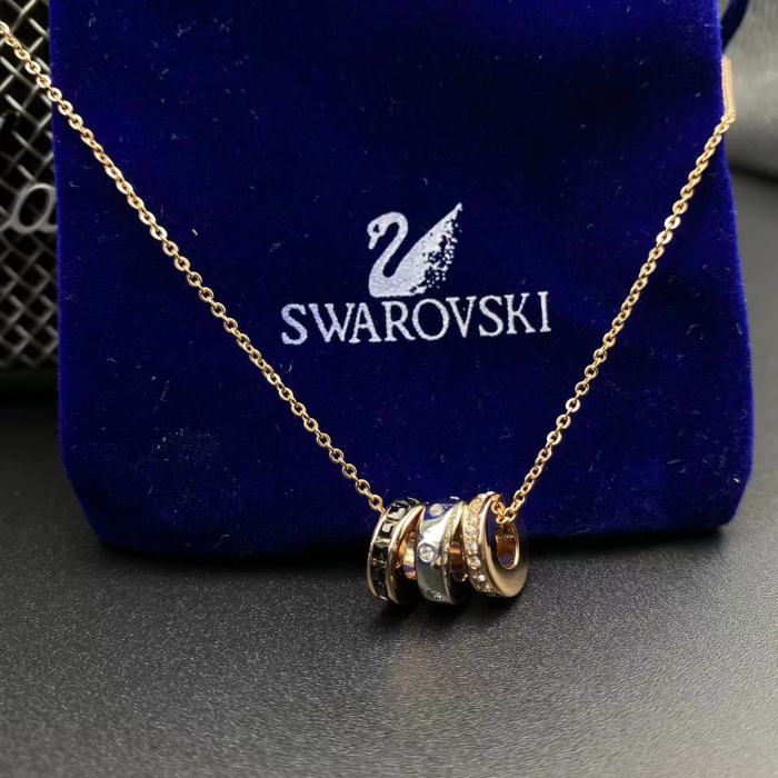 施华洛世奇三指环项链