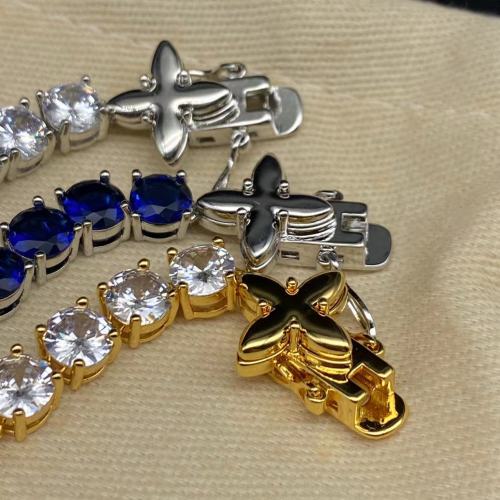 Diamond inlaid color bracelet