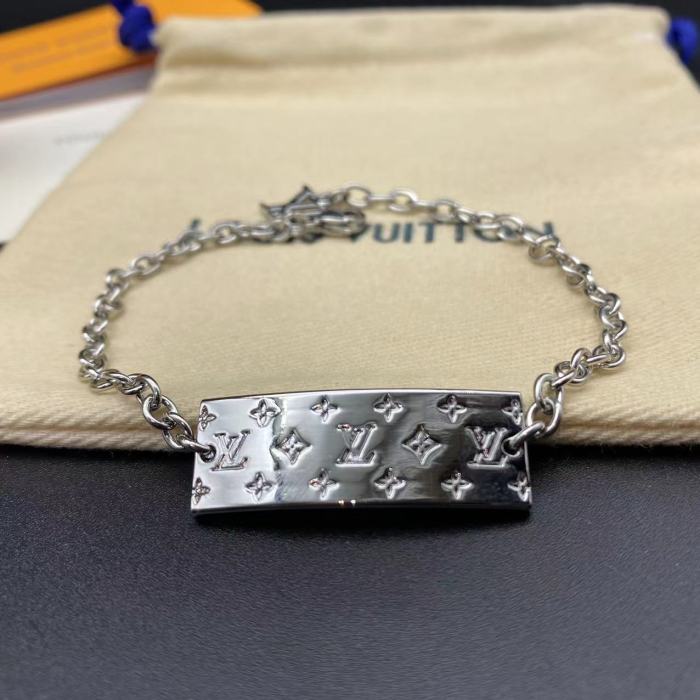 Square logo bracelet