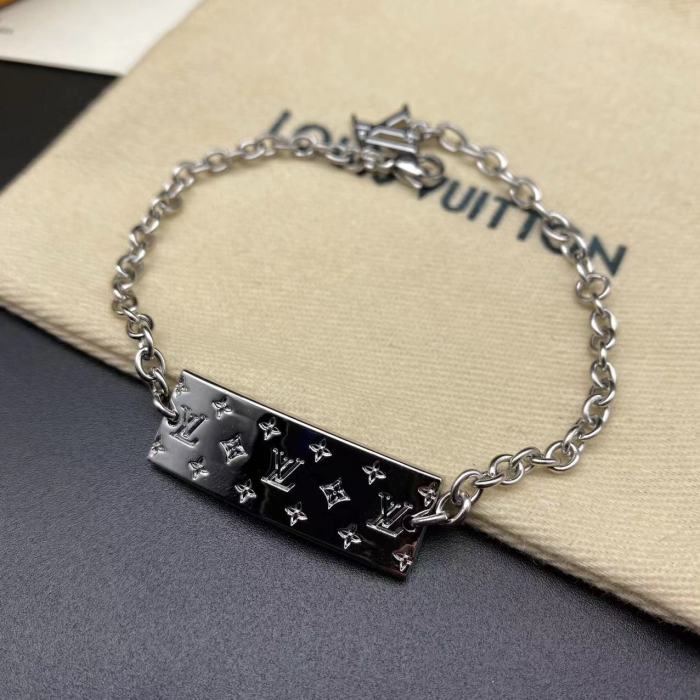 Square logo bracelet
